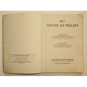 With Hitler in Poland - Mit Hitler in Polen, 1939. Espenlaub militaria